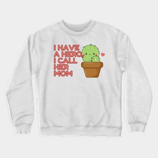 Mom support Crewneck Sweatshirt